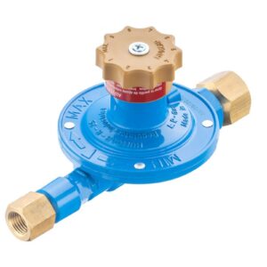 Regulador R25 Ajustable Acción Directa Primera Etapa GLP  0.7 - 3.5 psi 1/4” NPT h x 1/2” NPT h 134  BTU/h GLP