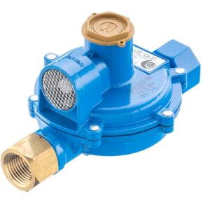 Regulador R4 Acción Directa Única Etapa GLP  28 mbar 1/2” NPT h x 1/2” NPT h 360450  BTU/h GLP