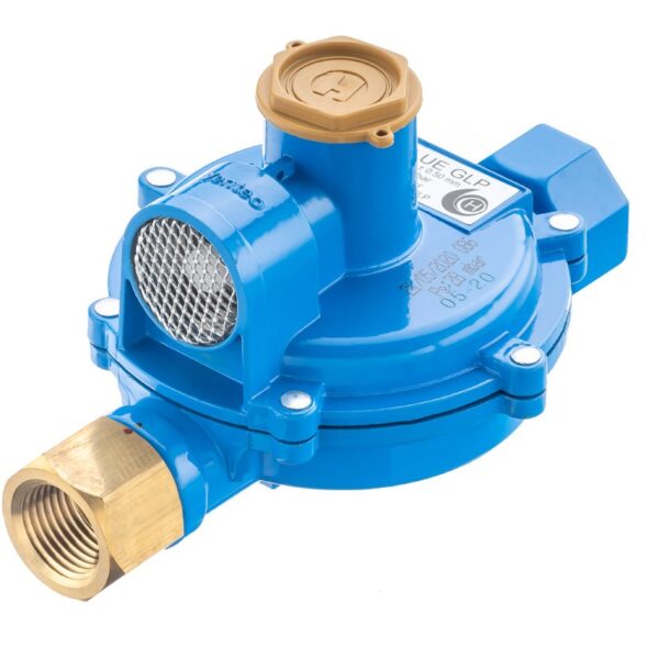 Regulador R4 Acción Directa Única Etapa GLP  28 mbar 1/2” NPT h x 1/2” NPT h 360450  BTU/h GLP