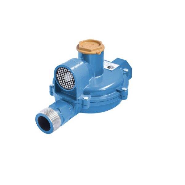 Regulador R4 Acción Directa Única Etapa GLP  28 mbar M26 X 1,5 x 1/2” NPT h 360450  BTU/h GLP