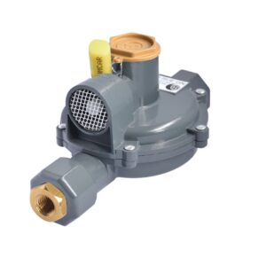Regulador R4  Acción Directa Única Etapa GN  18 mbar 1/4” NPT h x 1/2” NPT h 3 m³/ h GN