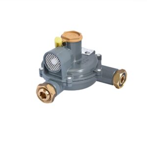 Regulador R4 UPSO 90° Acción Directa Única Etapa GN  23 mbar G 3/4 h SC x G 3/4 h  JP   2.5 m³/ h GN
