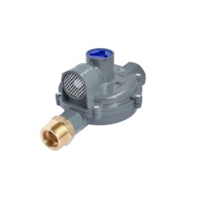 Regulador R4 UPSO 180° Acción Directa Única Etapa GN  21 mbar M26 X 1,5 x 1/2” NPT h 4 m³/ h GN