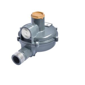 Regulador R6 Acción Directa Única Etapa GN  23 mbar M26 X 1,5 x 1/2” NPT h 3.2 m³/ h GN