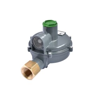 Regulador R7 Acción Directa Segunda Etapa GN  23 mbar 3/4” NPT h x 1/2” NPT h 5.2 m³/ h GN