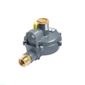 Regulador R7  Acción Directa Segunda Etapa GN  23 mbar M26 X 1,5  x 1/2” NPT h 5.2 m³/ h GN