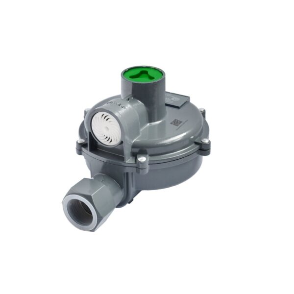 Regulador R7  Acción Directa Segunda Etapa GN  21 mbar 3/4” NPT h x 3/4” NPT h 12.5 m³/ h GN