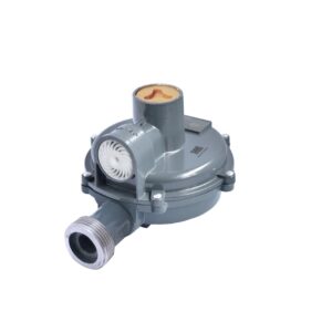 Regulador R203  Acción Directa Única Etapa GN  21 mbar M26 X 1,5 Macho x 1/2” NPT h 4 m³/ h GN