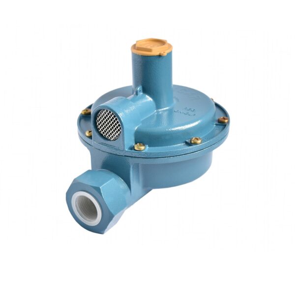 Regulador R10 Acción Directa Única Etapa GLP  28 mbar 3/4” NPT h x 3/4” NPT h 863300 BTU/h GLP