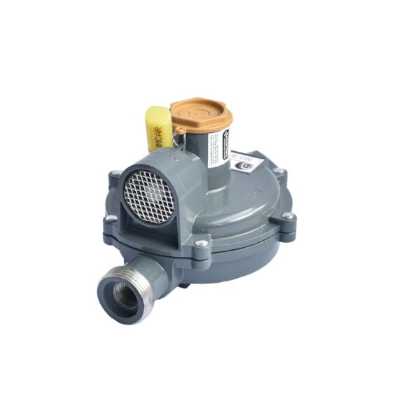 Regulador R203  Acción Directa Única Etapa GN  19 mbar Externa M26 x1.5m Interna 1/4" NPT h x 3/8” NPT h 2.5 m³/ h GN