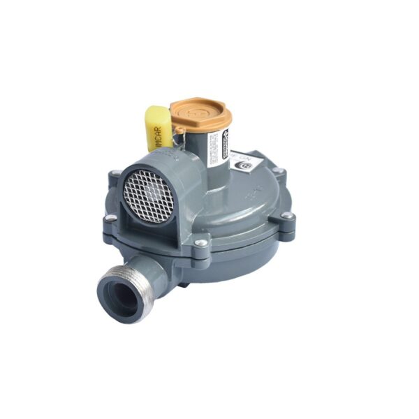 Regulador R203  Acción Directa Única Etapa GN  18 mbar M26 X 1,5 Macho x 1/2” NPT h 2 m³/ h GN