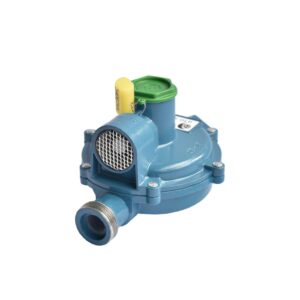 Regulador R203  Acción Directa Segunda Etapa GLP  28 mbar M26 X 1,5 Macho x 3/8” NPT h 158206  BTU/h GLP