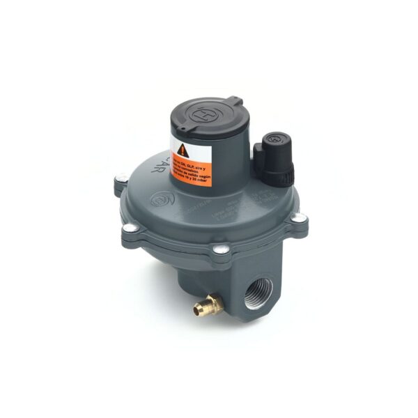 Regulador Estabilizador Segunda Etapa GN - GLP 19-35 mbar 1/2” NPT h x 1/2” NPT h 10 - 21 m³/ h GN / 575.300 - 1.208.122 BTU/h GLP