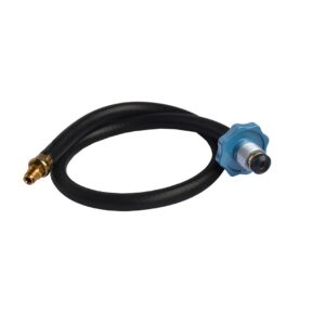 Conector Flexible Liso Volante Gris 7/8" NGO (rosca izquierda) X M11 * 1,0  mm 
macho longitud 100 cm conectores en Aluminio Y Laton