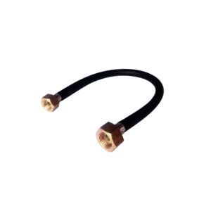 Conector Flexible Liso Conector  3/4 BSP h X Conector  1/2 BSP h longitud 60 cm conectores en Laton