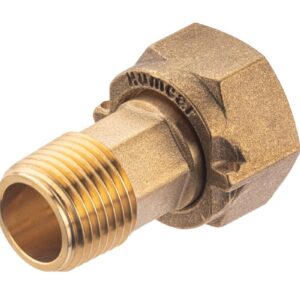 Conector  Medidor Recto M26 x 1,5h  X 1/2" NPT m