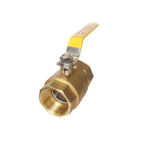 Valvula de Bola 1 1/2" NPTh, X 1 1/2" NPTh. , maneral tipo Palanca.