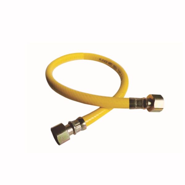 Conector Flexible Liso RACOR LOCO 1/2G X RACOR LOCO 1/2G longitud 60 cm conectores en Acero