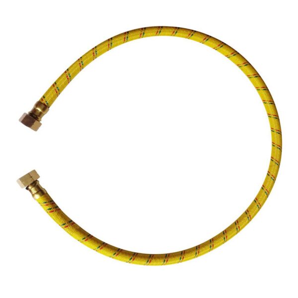 Conector Flexible Trenza RACOR LOCO W20 X 14 LH (Rosca Izquierda) X RACOR LOCO W20 X 14 LH (Rosca Izquierda) longitud 100 cm conectores en Acero
