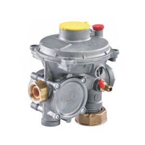 Regulador ERG-S 25  90° Dos Etapas Primera Etapa GN-GLP 340mbar G 3/4 JSC x G 1-1/4 JP