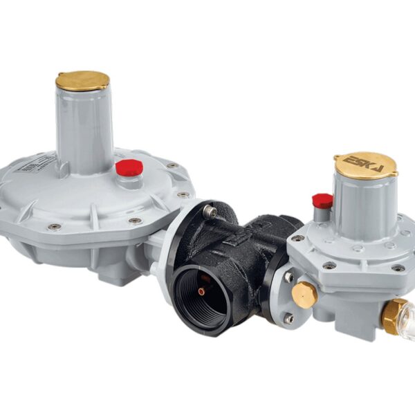 Regulador H5 OUPSO Acción Directa Primera Etapa GN-GLP  340mbar 1”NPTh x 1-1/2”NPTh