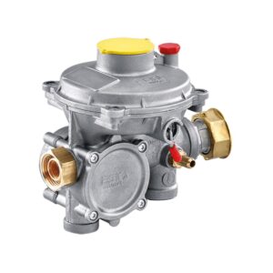 Regulador ERG-S 25 180° Dos Etapas Primera Etapa GN-GLP  340 mbar G 3/4 JSC x G 1-1/4 JP