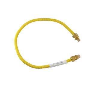 Conector Flexible Corrugado 1/2" NPTmacho X 1/2" NPTmacho longitud 100 cm conectores en Laton