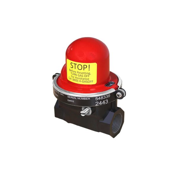 Valvula Sismica Roscada Flujo Horizontal 1" NPT