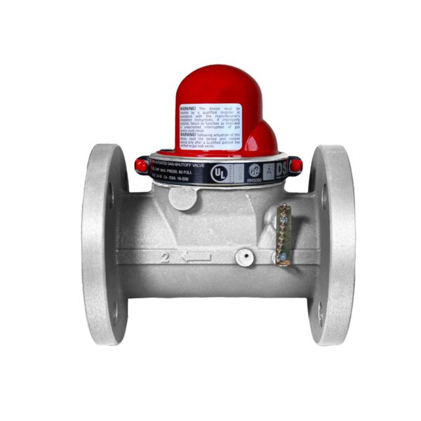 Valvula Sismica Flanchada Flujo Horizontal DN 4"