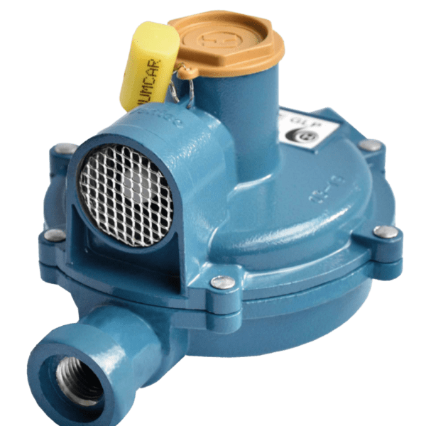 Regulador R203  Acción Directa Única Etapa GLP  28 mbar 1/4" NPTh x 1/2” NPT h 217893  BTU/h GLP