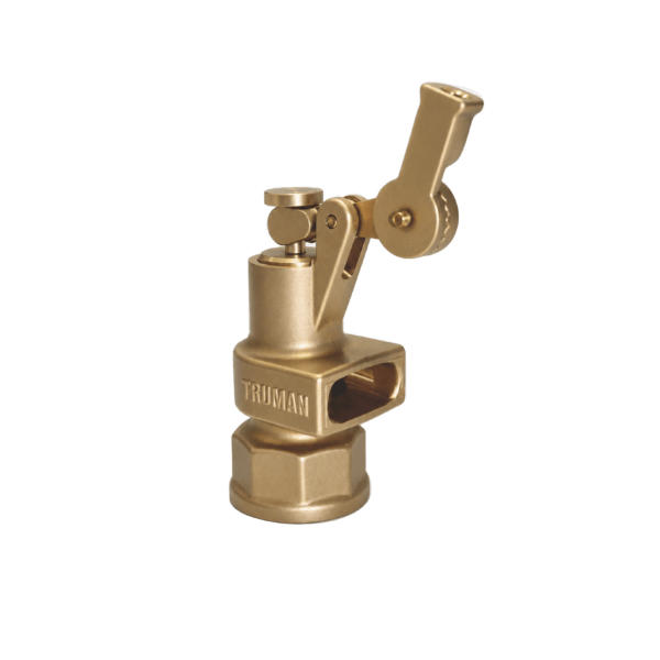 Valvula flotadora Laton Truman 1" NPTh, X 1" NPTh.