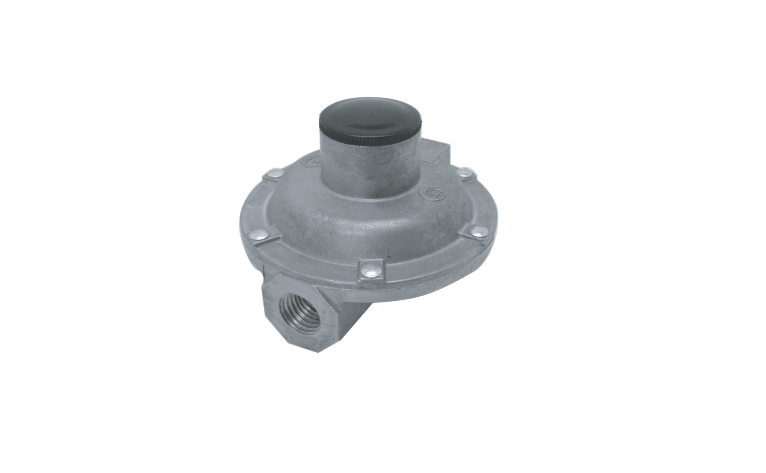 Regulador R3 Acción Directa Única Etapa GLP 28 mbar 1/4” NPT h x 3/8” NPT h 49840 BTU/h GLP