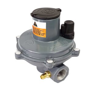 Regulador Estabilizador Segunda Etapa GN-GLP 23-40mbar 3/4”NPThx3/4”NPTh 30-40m³/ h GN / 1.725.888-2.301.184 BTU/h GLP